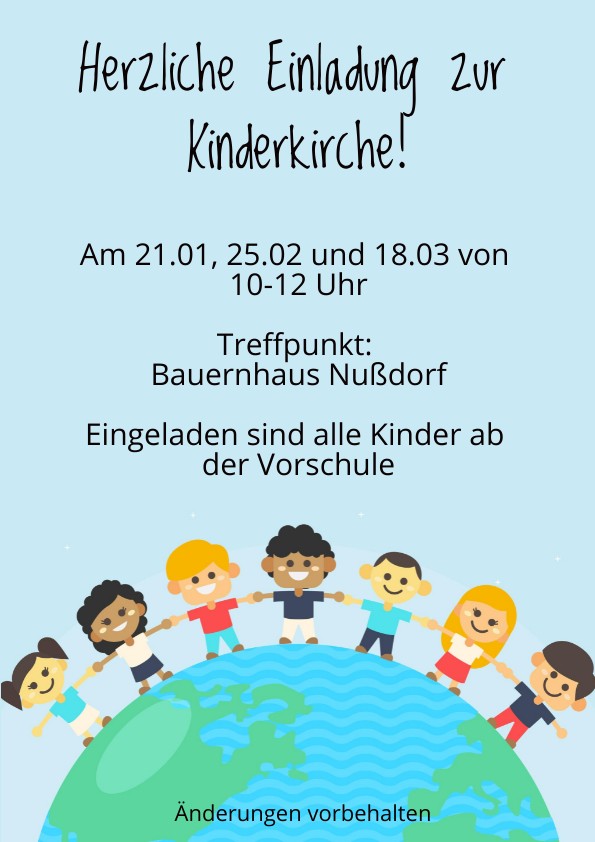 2023 01 21 Werbeplakate Kinderkirche
